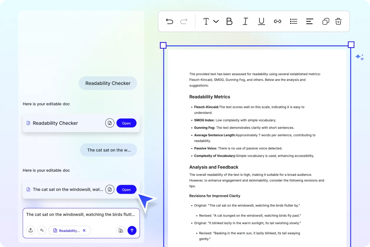 Free AI Readability Checker, Free Online Readability Analyzer